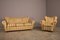 3-Sitzer Sofa und Sessel, 1950er, 2er Set 1