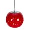 Red Pendant Lamp from Peill & Putzler, Image 2