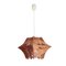 Mid-Century French Country Wooden Hanging Light, 1960s, Image 4