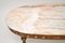 Antique French Marble Top Coffee Table 9