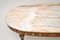 Antique French Marble Top Coffee Table, Image 9