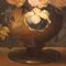 Natura morta con vaso di fiori, olio su tela, XX secolo, Immagine 7