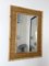 Italienischer Spiegel aus Bambus & Rattan von Dal Vera, 1970er 11