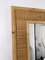 Italian Bamboo and Rattan Mirror from Dal Vera, 1970s, Image 9