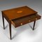 Antique Georgian English Inlaid Silver Writing Desk, 1780s, Image 7