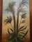 Art Deco Palmera Painting, 1930s, Oil on Canvas, Framed, Image 4