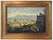 Ettore Ferrante, Messina, Peinture de Paysage, Italie, École de Posillipo, Huile sur Toile, Encadrée 1