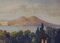 Nápoles, Escuela Posillipo, paisaje italiano, óleo sobre lienzo, enmarcado, Imagen 6