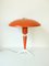 Orangefarbene Dreibein Bijou Tisch- oder Schreibtischlampe von Louis Kalff für Philips, 1950er 1