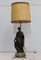 Antique Bronze Lamp with Woman Figure, 1900s, Image 1