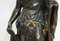 Lampe Antique en Bronze avec Figure de Femme, 1900s 6