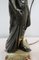 Antique Bronze Lamp with Woman Figure, 1900s, Image 12