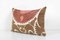 Vintage Suzani Lumbar Pillow Case, Uzbekistan 2