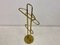 Italian Brass Valet or Towel Stand, 1970s 7