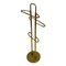 Italian Brass Valet or Towel Stand, 1970s 1