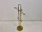 Italian Brass Valet or Towel Stand, 1970s 2