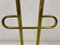 Italian Brass Valet or Towel Stand, 1970s 5