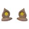 Italian Travertine Table Lamps, 1980s, Set of 2, Image 1