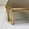 Glass & Brass Coffee Table by Guy Lefevre for Maison Jansen 6