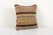 Striped Organic Kilim Pillow Cover, Image 3