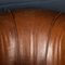 20th Century Dutch Sheepskin Leather Club Chairs, Set of 2 27