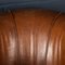 20th Century Dutch Sheepskin Leather Club Chairs, Set of 2, Image 27