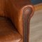 20th Century Dutch Sheepskin Leather Club Chairs, Set of 2 24