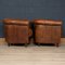 20th Century Dutch Sheepskin Leather Club Chairs, Set of 2 3
