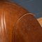 20th Century Dutch Sheepskin Leather Club Chairs, Set of 2 26