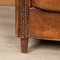 20th Century Dutch Sheepskin Leather Club Chairs, Set of 2, Image 17