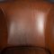 20th Century Dutch Sheepskin Leather Club Chairs, Set of 2 6