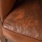 20th Century Dutch Sheepskin Leather Club Chairs, Set of 2, Image 8