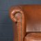 20th Century Dutch Sheepskin Leather Club Chairs, Set of 2, Image 20