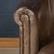 20th Century Dutch Sheepskin Leather Club Chairs, Set of 2, Image 7