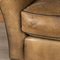 20th Century Dutch Sheepskin Leather Club Chairs, Set of 2, Image 6