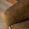 20th Century Dutch Sheepskin Leather Club Chairs, Set of 2 13