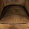 20th Century Dutch Sheepskin Leather Club Chairs, Set of 2 9