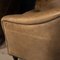 20th Century Dutch Sheepskin Leather Club Chairs, Set of 2 19