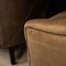 20th Century Dutch Sheepskin Leather Club Chairs, Set of 2 23