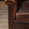 20 Century Oversized Dutch Sheepskin Leather Club Chairs, Set of 2, Image 8