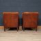 20th Century Dutch Leather Club Chairs, Set of 2, Image 3