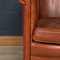 20th Century Dutch Leather Tub Chair 11