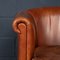20th Century Dutch Leather Tub Chair 2