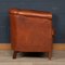 20th Century Dutch Leather Tub Chair 3