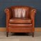 20th Century Dutch Leather Tub Chair, Image 6