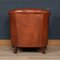 20th Century Dutch Leather Tub Chair 4