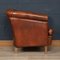 20th Century Dutch Leather Tub Chair 3