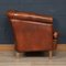 20th Century Dutch Leather Tub Chair, Image 3