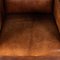 20t Century Dutch Leather Club Chairs, Set of 2, Image 13