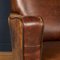20t Century Dutch Leather Club Chairs, Set of 2 10